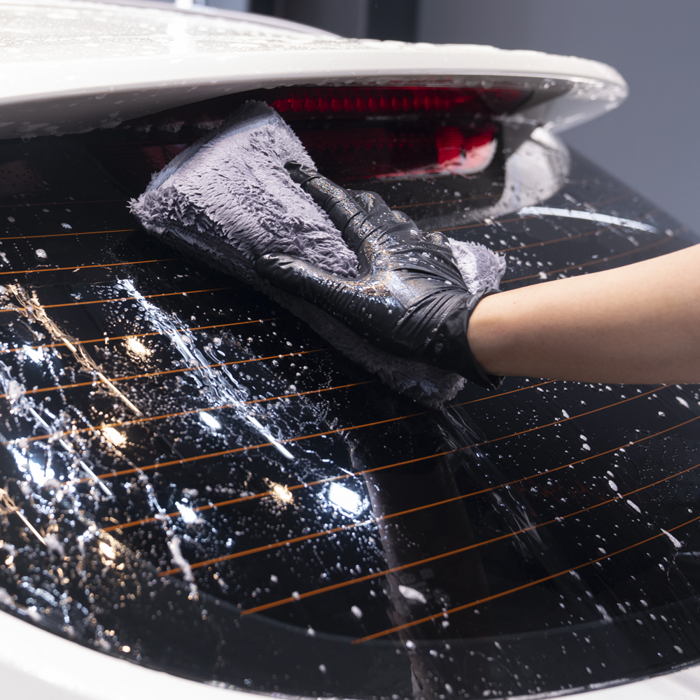 Purestar Plush Wash Pad Gray - 03
